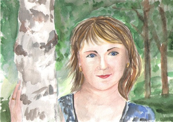 Портрет человека в цвете