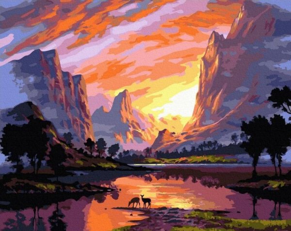 Горный пейзаж Татьяны Зубовой