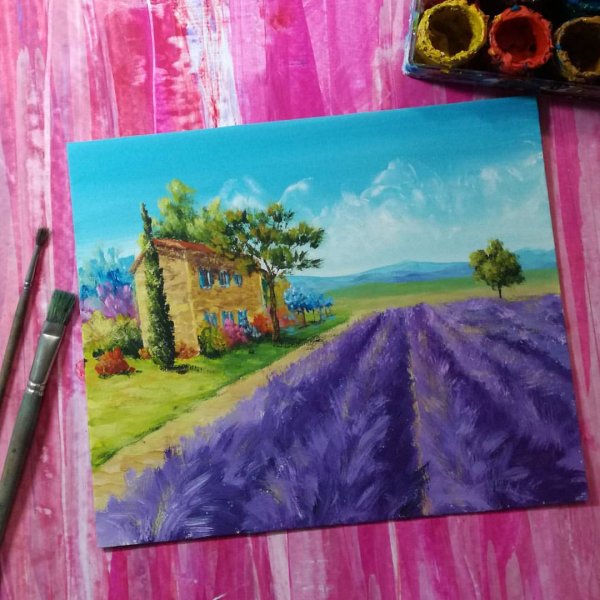 Мастер класс по рисованию гуашью