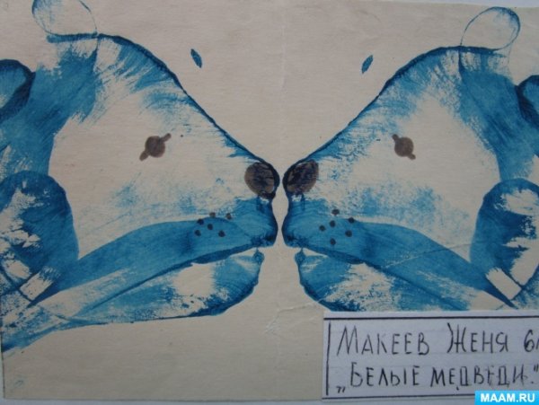 Рисуем нитью и гуашью