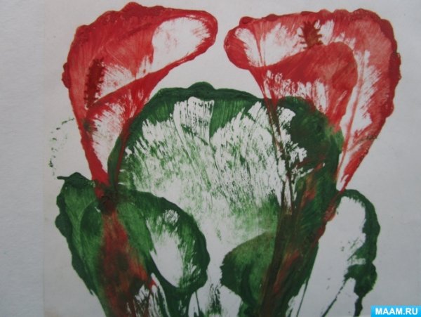 Ниткография красками