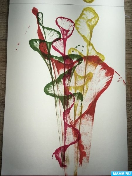 Рисование нитками