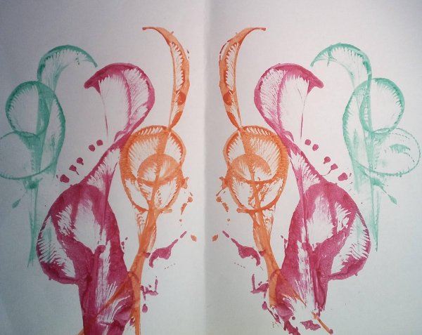 Рисование нитками