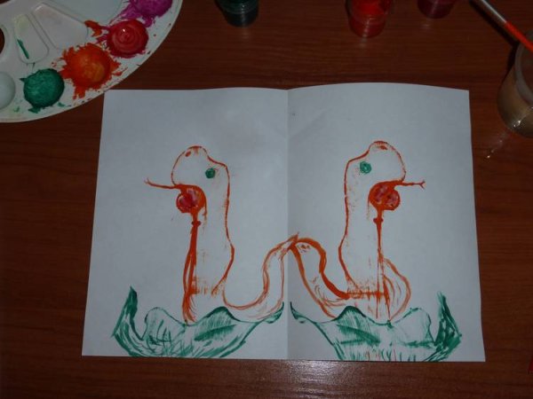 Нетрадиционное рисование ниткография