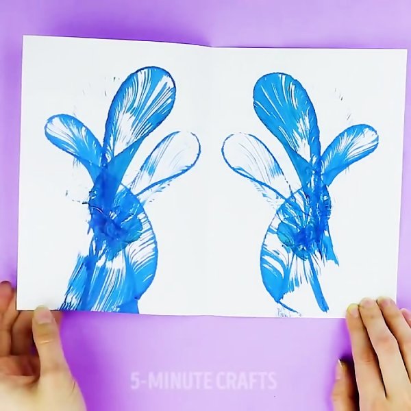 Техника рисования нитками