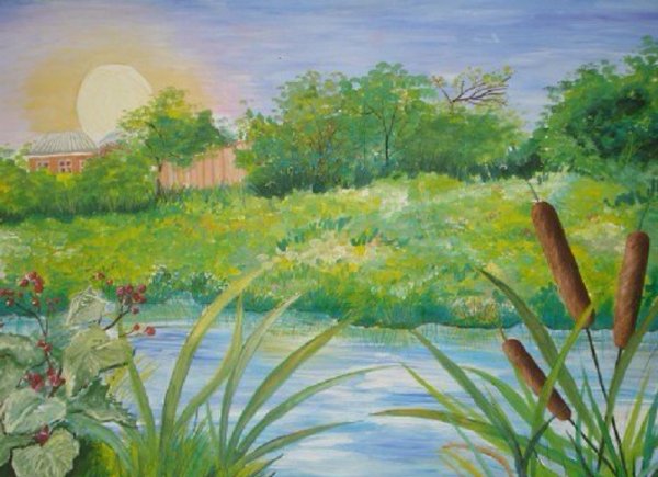 Пейзаж рисунок