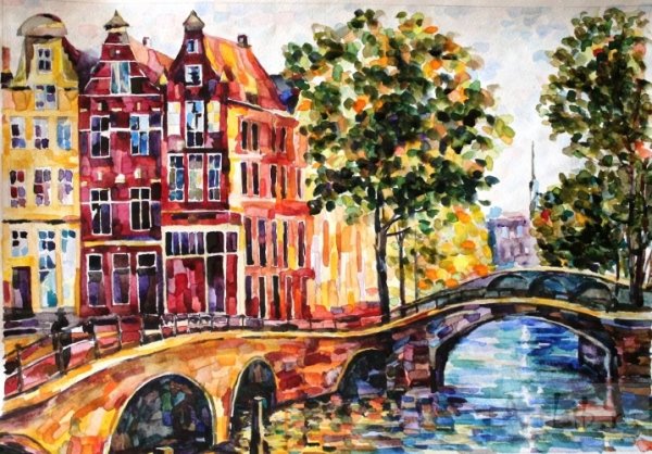 Городской пейзаж детский