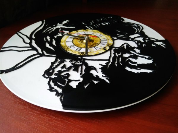 Аппликации на пластинках