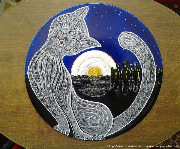 Рисование на дисках