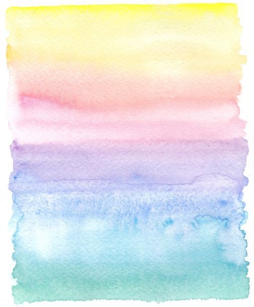 Акварель градиент