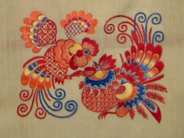 Вышивка Владимирский ВЕРХОШОВ И Владимирская гладь