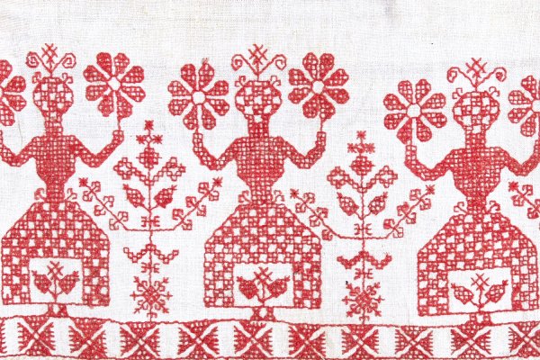 Антропоморфный орнамент народная вышивка