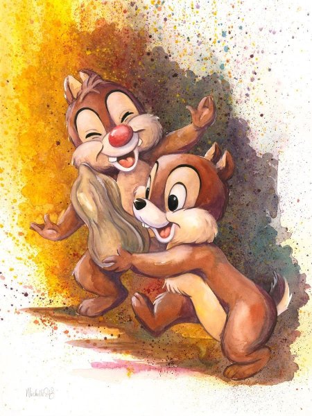 Чип и Дейл арт