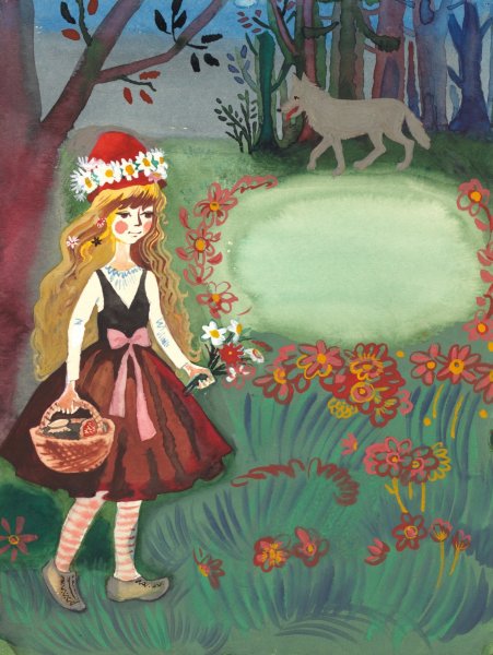 Красная шапочка рисунок