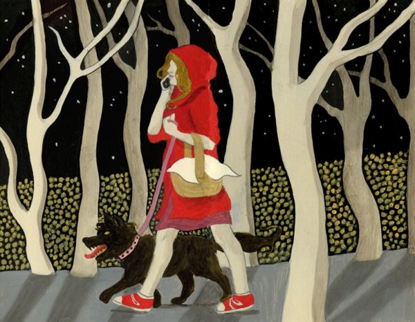 Красная шапочка арт