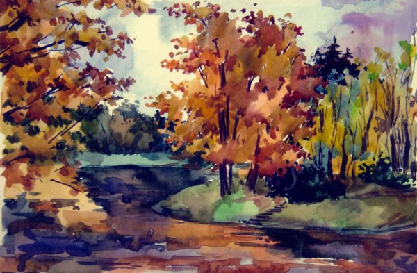 Декоративный натюрморт ДХШ