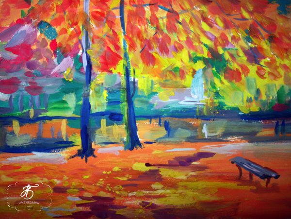 Декоративная живопись для детей