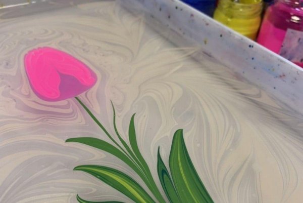 Рисование на молоке