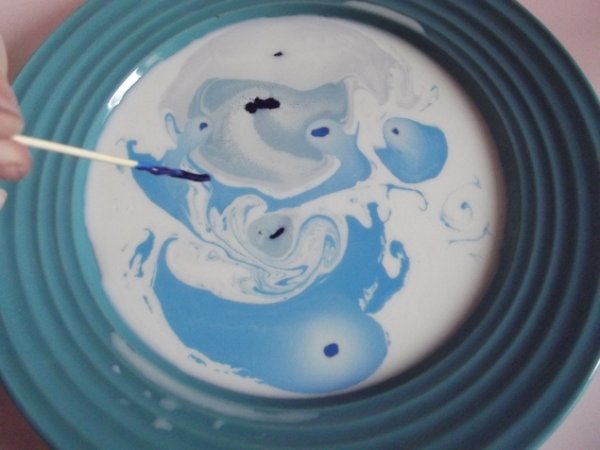 Эбру техника рисования на молоке