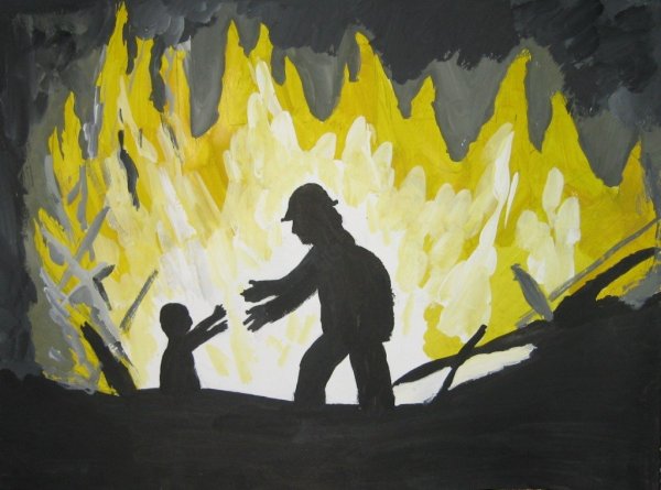 Огонь в изобразительном искусстве