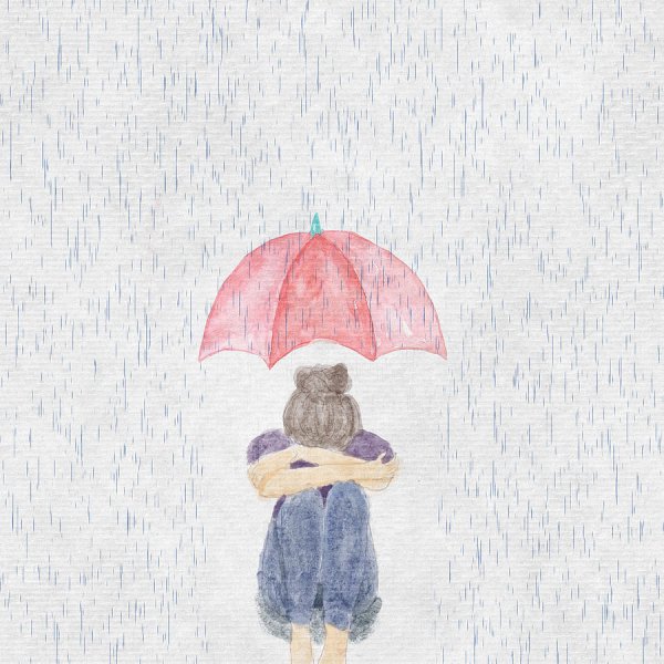 Рисуем дождь