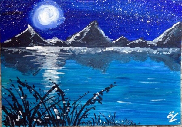 Правополушарное рисование гуашью