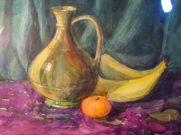 Натюрморт гуашью