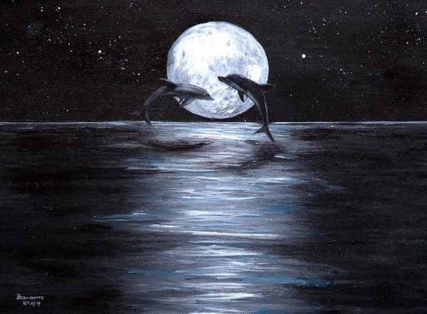 Лунный свет картина