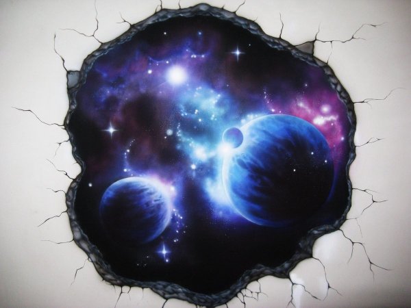 Граффити космос