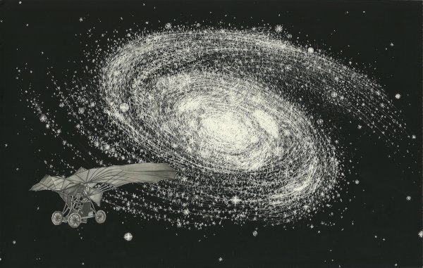 Галактика карандашом