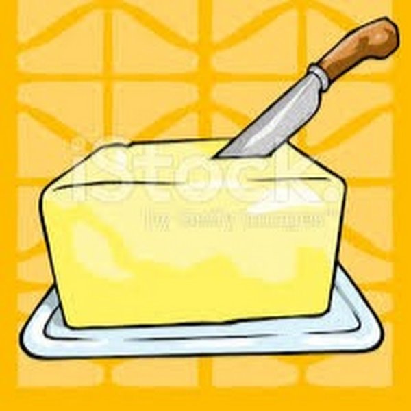 Масло сливочное мультяшное