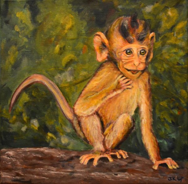 Обезьяны в живописи