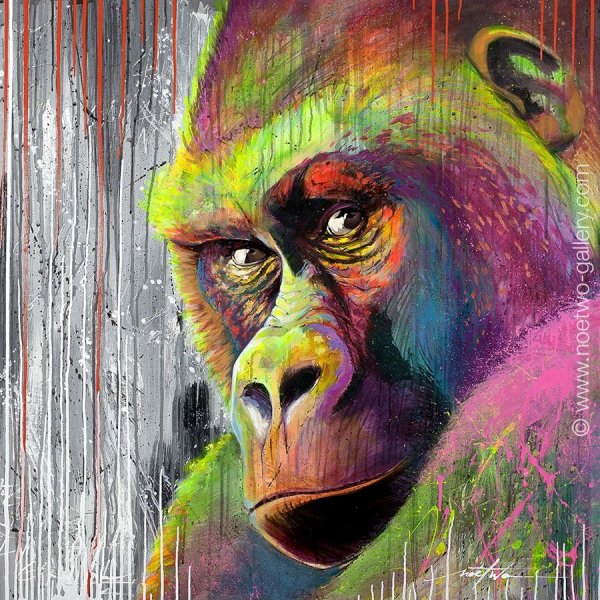 Картина обезьяны