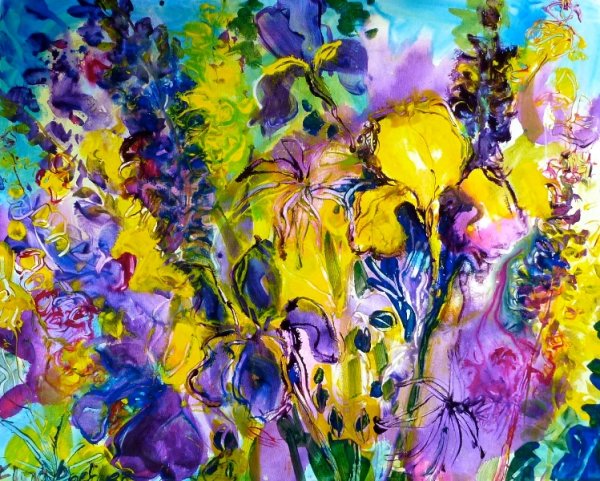 Леонид Афремов картина закат