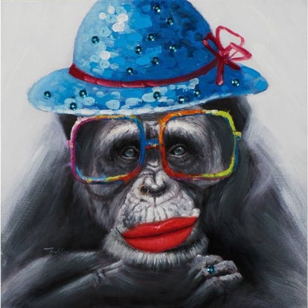 Горилла живопись