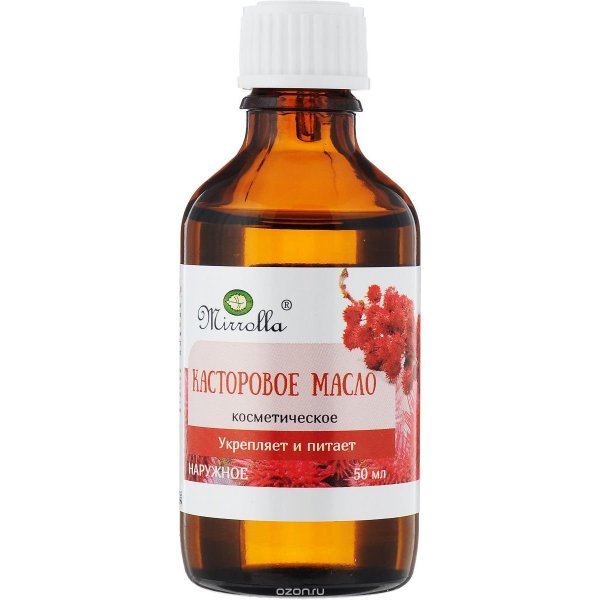 Mirrolla масло касторовое косметическое 25мл