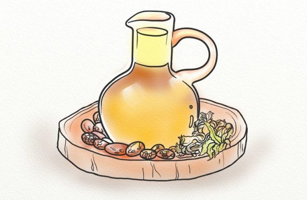 Касторовое масло инфографика