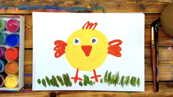 Рисование гуашью