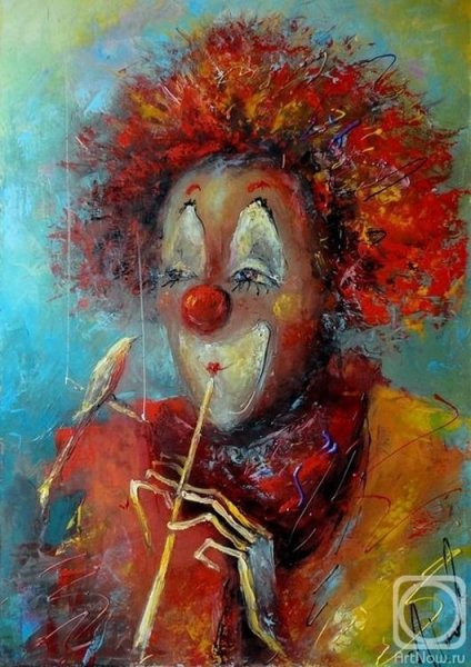 Художник Юрий Мацик картины клоуны