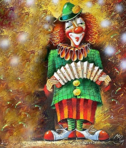 Скоморохи картины