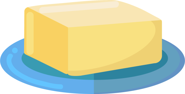 Масло сливочное мультяшное