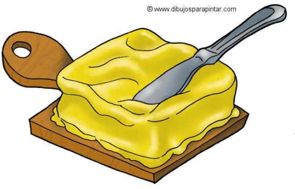 Масло сливочное рисунок