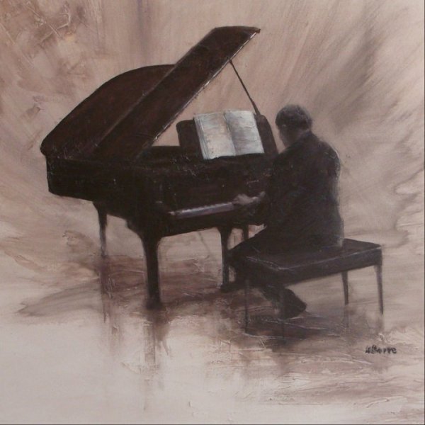 Пианист картины Реми Лебарре