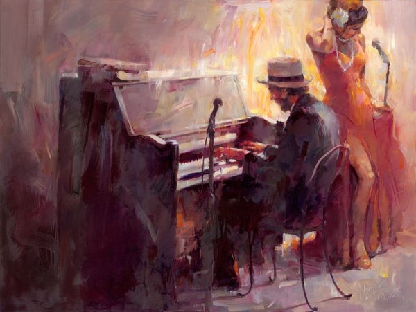 Jazz пианист арт