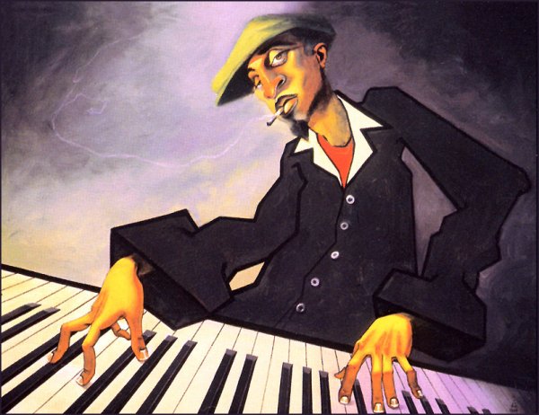 Jazz пианист арт