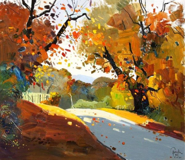 Картины природа Афремов Леонид