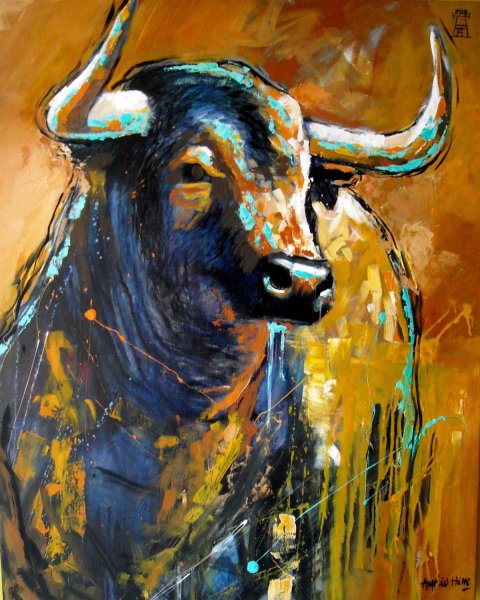 Бык. Арт