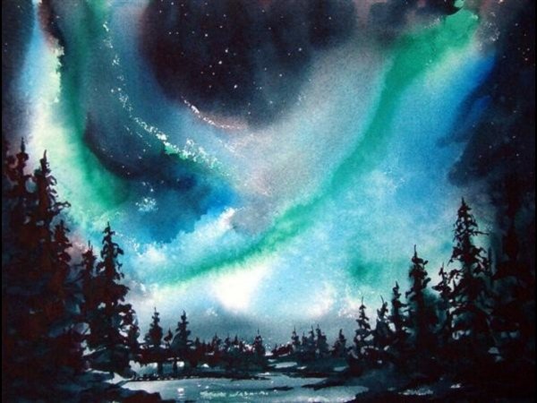 Aurora Borealis художница