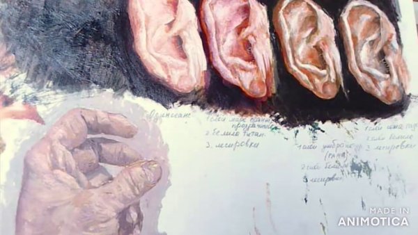 Ухо маслом Этюд