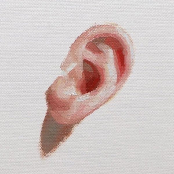 Ухо маслом живопись